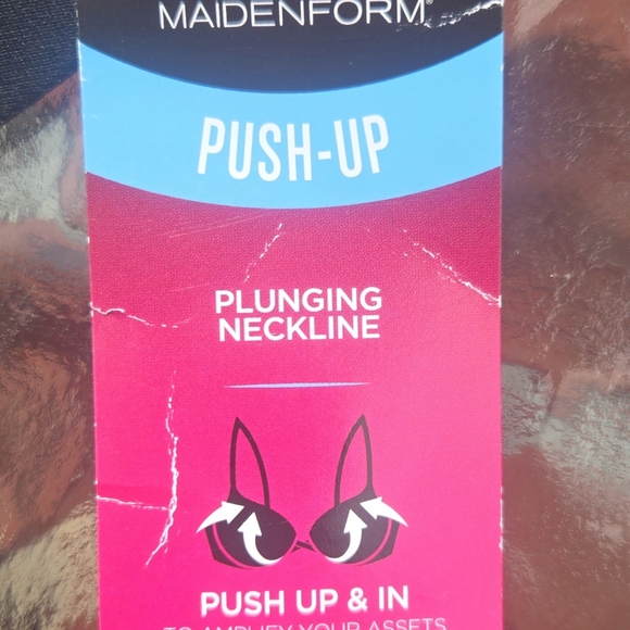 Maidenform- Demi-cup Push up Bra- Size 34A- DM9900- New With Tags - Picture 5 of 10